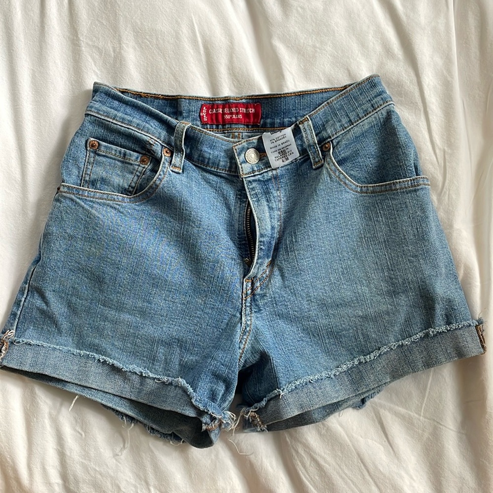 Levi’s classic relaxed stretch 550 shorts